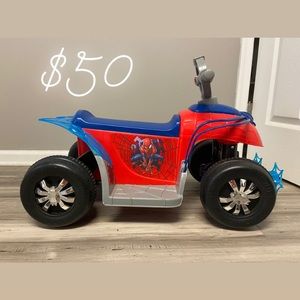 Spider-Man Motorized Bike
